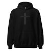 Unisex Heavy Blend Hoodie Black Front 67d3f3ade9534 | Cross Culture Streetwear