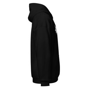 Unisex Heavy Blend Hoodie Black Right 67cbf0daef3ff | Cross Culture Streetwear
