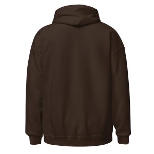 Unisex Heavy Blend Hoodie Dark Chocolate Back 67cbf96217ada | Cross Culture Streetwear