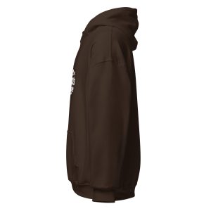 Unisex Heavy Blend Hoodie Dark Chocolate Left 67cbe895c3650 | Cross Culture Streetwear