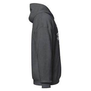 Unisex Heavy Blend Hoodie Dark Heather Right 67ccb7e189cfa | Cross Culture Streetwear