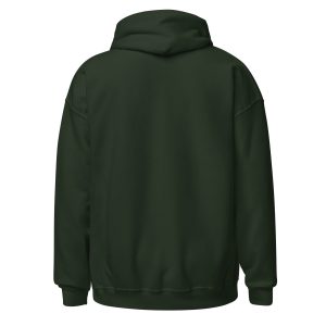 Unisex Heavy Blend Hoodie Forest Green Back 67d33dd40f299 | Cross Culture Streetwear