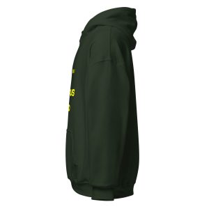 Unisex Heavy Blend Hoodie Forest Green Left 67d2fae214e81 | Cross Culture Streetwear