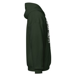 Unisex Heavy Blend Hoodie Forest Green Right 67d33dd412783 | Cross Culture Streetwear