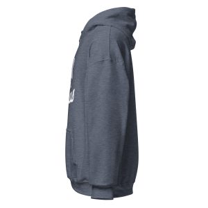 Unisex Heavy Blend Hoodie Heather Sport Dark Navy Left 67d4682882728 | Cross Culture Streetwear