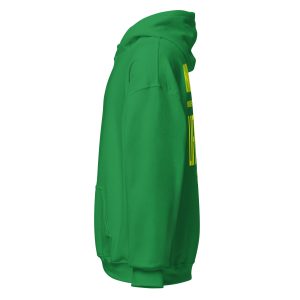 Unisex Heavy Blend Hoodie Irish Green Left 67d3f11c10c03 | Cross Culture Streetwear