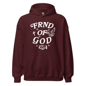 Unisex Heavy Blend Hoodie Maroon Front 67d3ea47831ea | Cross Culture Streetwear