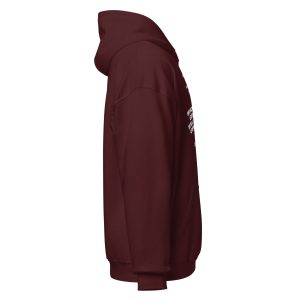 Unisex Heavy Blend Hoodie Maroon Right 67ccb7e15b893 | Cross Culture Streetwear