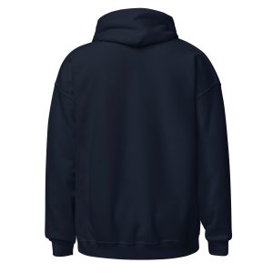 Unisex Heavy Blend Hoodie Navy Back 67cbf9620f1e8 | Cross Culture Streetwear