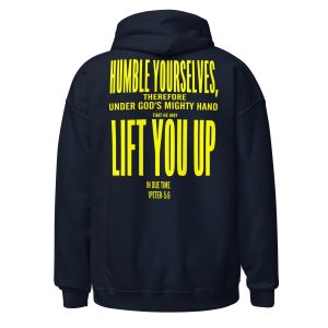 Unisex Heavy Blend Hoodie Navy Back 67d3f11bde317 | Cross Culture Streetwear