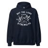 Unisex Heavy Blend Hoodie Navy Front 67cbe43ac357e | Cross Culture Streetwear