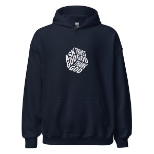 Unisex Heavy Blend Hoodie Navy Front 67cca76307c3d | Cross Culture Streetwear