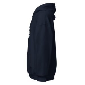 Unisex Heavy Blend Hoodie Navy Left 67cbe895ae8d3 | Cross Culture Streetwear