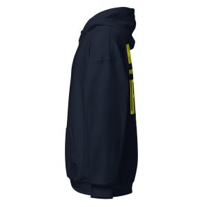 Unisex Heavy Blend Hoodie Navy Left 67d3f11be23b7 | Cross Culture Streetwear