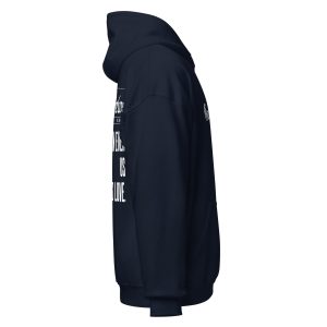 Unisex Heavy Blend Hoodie Navy Right 67d3f9a99ce68 | Cross Culture Streetwear