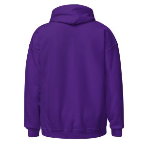 Unisex Heavy Blend Hoodie Purple Back 67cbf34261a59 | Cross Culture Streetwear