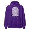 Unisex Heavy Blend Hoodie Purple Front 67cbebdba522d | Cross Culture Streetwear
