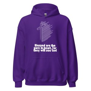 Unisex Heavy Blend Hoodie Purple Front 67d3e02d23eba | Cross Culture Streetwear