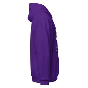 Unisex Heavy Blend Hoodie Purple Right 67cbf249798f5 | Cross Culture Streetwear