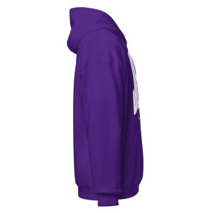 Unisex Heavy Blend Hoodie Purple Right 67d2efef1dbf4 | Cross Culture Streetwear