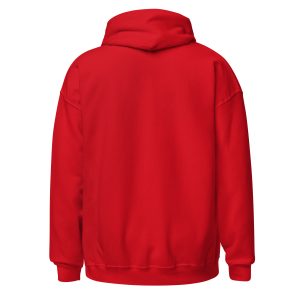 Unisex Heavy Blend Hoodie Red Back 67cbf96226cdd | Cross Culture Streetwear