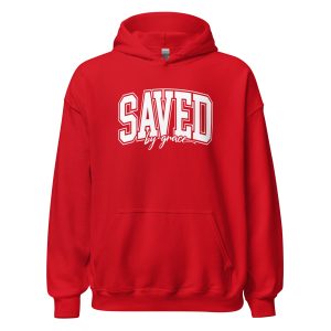 Unisex Heavy Blend Hoodie Red Front 67cbf96221f87 | Cross Culture Streetwear