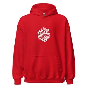 Unisex Heavy Blend Hoodie Red Front 67cca7631f42b | Cross Culture Streetwear