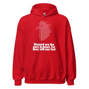 Unisex Heavy Blend Hoodie Red Front 67d3e02d2a2dd | Cross Culture Streetwear