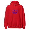 Unisex Heavy Blend Hoodie Red Front 67d3f6f0214f5 | Cross Culture Streetwear
