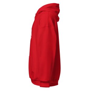Unisex Heavy Blend Hoodie Red Left 67cca76325b80 | Cross Culture Streetwear
