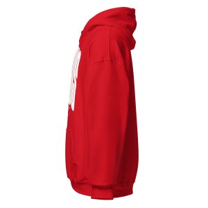 Unisex Heavy Blend Hoodie Red Left 67d2efef231df | Cross Culture Streetwear