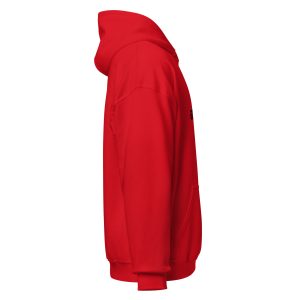 Unisex Heavy Blend Hoodie Red Right 67d3f4e07dc1b | Cross Culture Streetwear