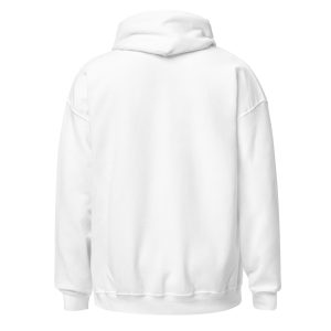 Unisex Heavy Blend Hoodie White Back 67d3f1e0a34c4 | Cross Culture Streetwear