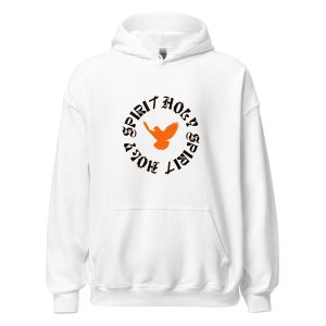 Unisex Heavy Blend Hoodie White Front 67cbf8b145635 | Cross Culture Streetwear
