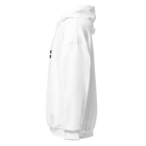 Unisex Heavy Blend Hoodie White Left 67d3f1e0a5853 | Cross Culture Streetwear