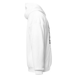 Unisex Heavy Blend Hoodie White Right 67d2f995038a1 | Cross Culture Streetwear