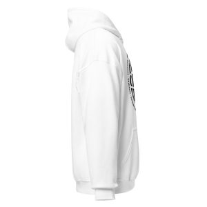 Unisex Heavy Blend Hoodie White Right 67d3411f99ad8 | Cross Culture Streetwear