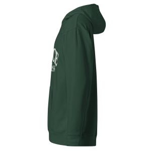 Unisex Midweight Hoodie Alpine Green Left 67d2ea63c560d | Cross Culture Streetwear