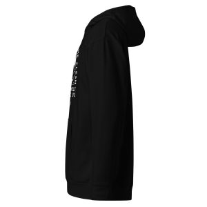 Unisex Midweight Hoodie Black Left 67d2eab0cdef7 | Cross Culture Streetwear