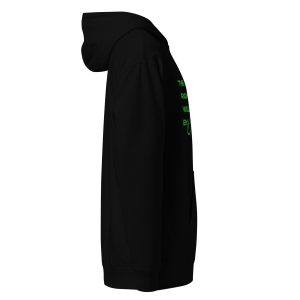 Unisex Midweight Hoodie Black Right 67d2e63f91a55 | Cross Culture Streetwear