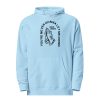 Unisex Midweight Hoodie Blue Aqua Front 67d2e6b79c216 | Cross Culture Streetwear