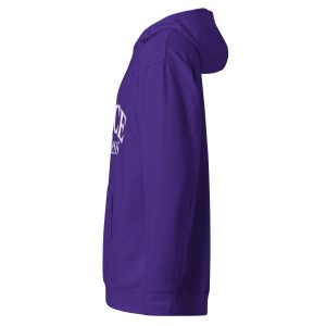 Unisex Midweight Hoodie Purple Left 67d2ea63c4124 | Cross Culture Streetwear