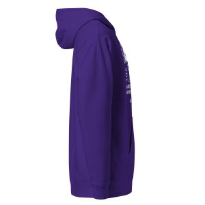 Unisex Midweight Hoodie Purple Right 67d2eab0cebba | Cross Culture Streetwear