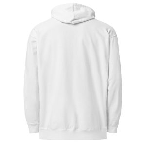 Unisex Midweight Hoodie White Back 67d2e6b79e20c | Cross Culture Streetwear