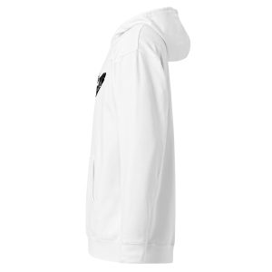 Unisex Midweight Hoodie White Left 67d2e429ee716 | Cross Culture Streetwear